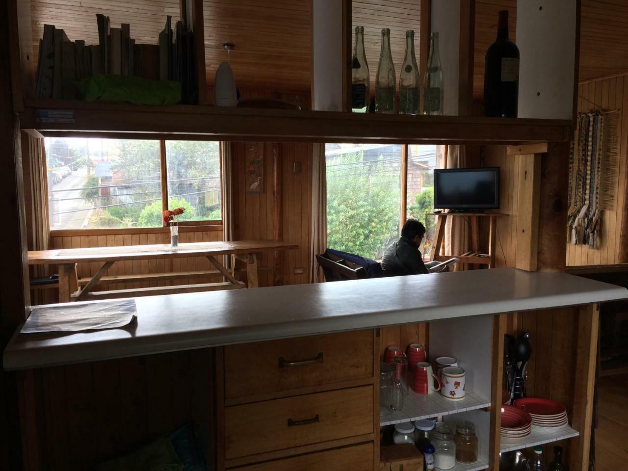 Hostal Casa Damasco Ancud Eksteriør billede